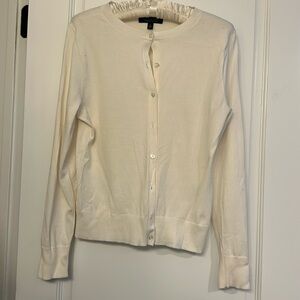 Banana Republic stretch cotton cardigan